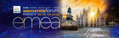 Meet us at TinyML EMEA 2024 - June 24-26, 2024.